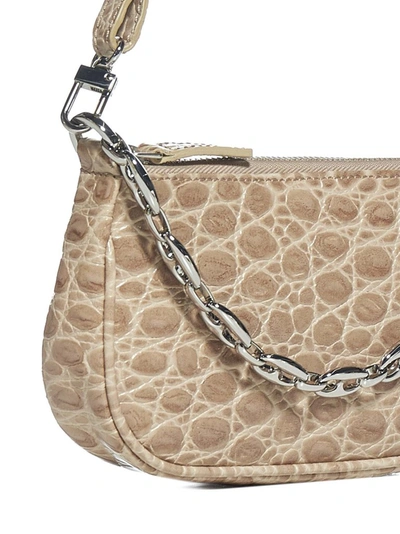 Shop By Far Mini Rachel Shoulder Bag In Beige