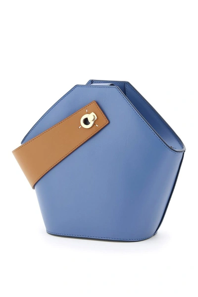 Shop Danse Lente Mini Johnny Bucket Bag In Blue