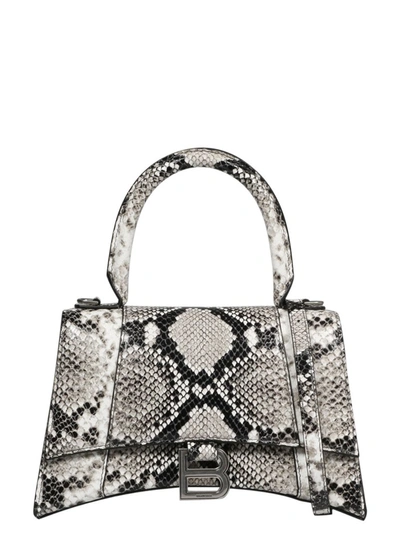 Shop Balenciaga Hourglass Small Top Handle Bag In Multi