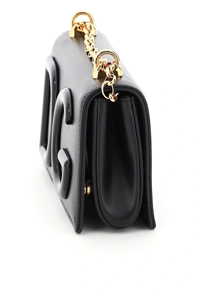 Shop Dolce & Gabbana Dg Girls Mini Shoulder Bag In Black