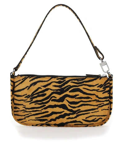 Shop By Far Rachel Pony Shoulder Bag In Multi