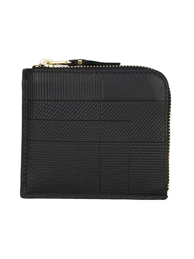Shop Comme Des Garçons Wallet Zipped Small Wallet In Black