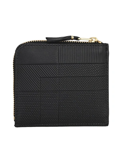 Shop Comme Des Garçons Wallet Zipped Small Wallet In Black