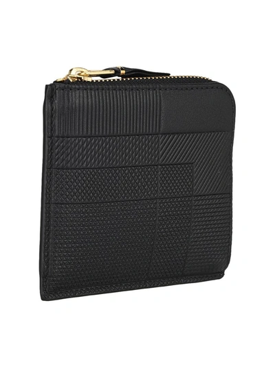 Shop Comme Des Garçons Wallet Zipped Small Wallet In Black