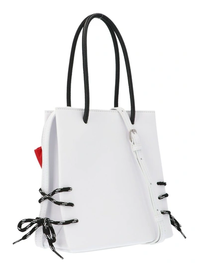 Shop Balenciaga Hello Kitty Top Handle Handbag In White
