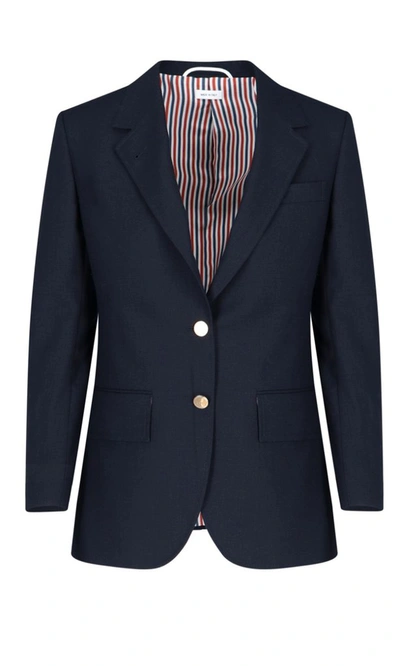 Shop Thom Browne Single In Blue