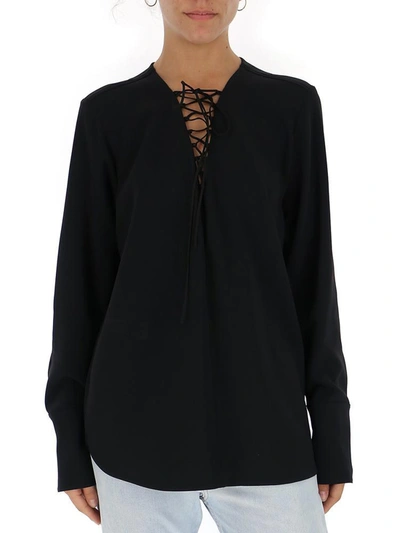 Shop Stella Mccartney V In Black