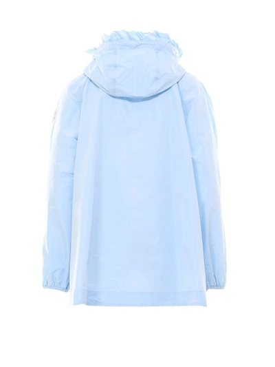 Shop Moncler Genius X Simone Rocha Nervilia Jacket In Blue