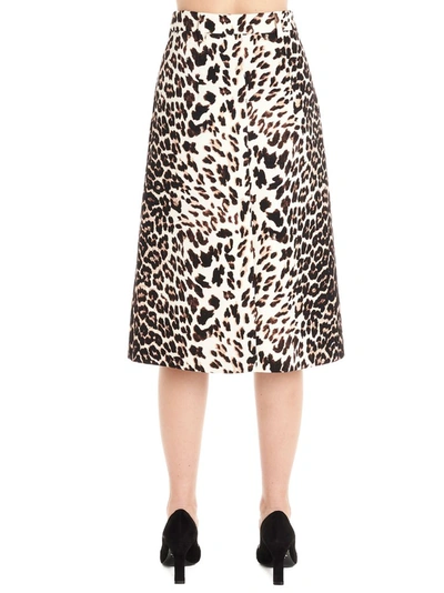 Shop Prada Leopard Print A In Multi