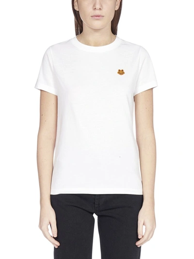 Shop Kenzo Tiger Patch T In White