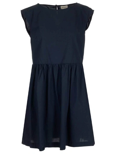 Shop Woolrich Skater Dress In Navy