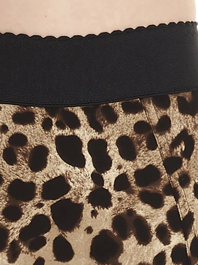 Shop Dolce & Gabbana Underwear Leopard Print Shaping Briefs In Multi