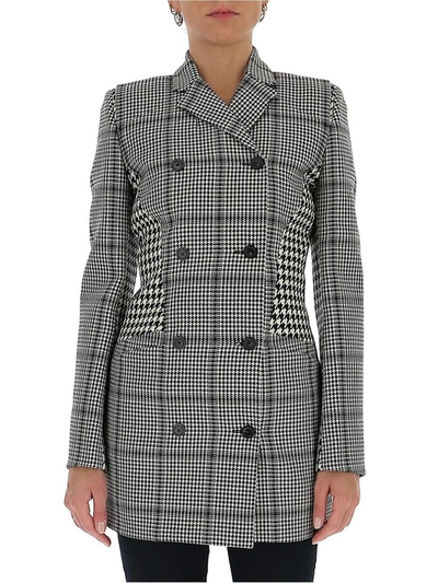 Shop Marine Serre Houndstooth Double In Multi