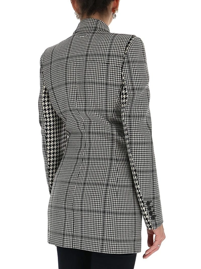 Shop Marine Serre Houndstooth Double In Multi