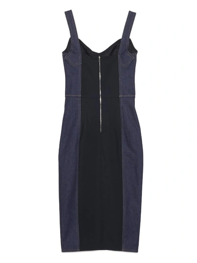 Shop Dolce & Gabbana Denim Dress In Blue