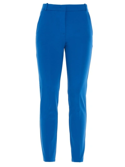 Shop Pinko Bello Tailored Trousers In Blue