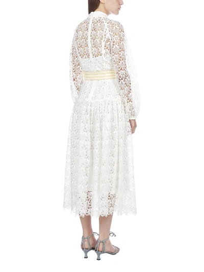 Shop Zimmermann Empire Lace Dress In White