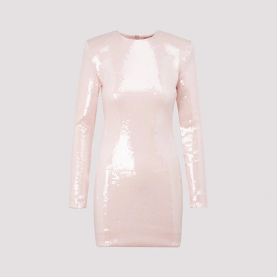 Shop Alexandre Vauthier Sequin Mini Dress In Pink