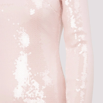 Shop Alexandre Vauthier Sequin Mini Dress In Pink