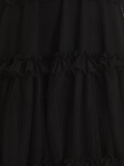 Shop Alexander Mcqueen Layered Sleeveless Dress In Black