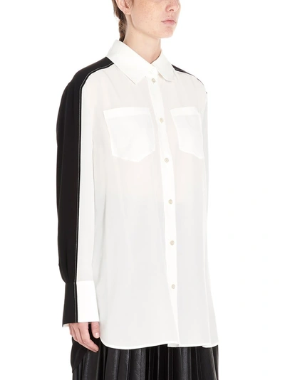 Shop Givenchy Two Tone Shirt In Multi