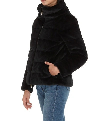 Shop Herno Padded Puffer Jacket In Black