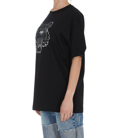 Shop Kenzo Oversize Tiger T In Black