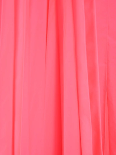 Shop Valentino Pleated Tie In Pink