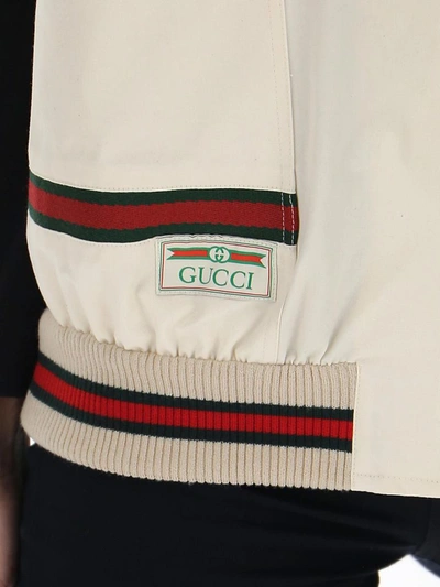 Shop Gucci Gg Logo Gilet In White