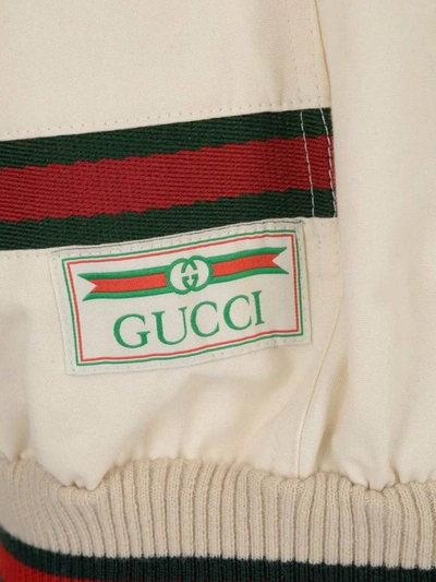 Shop Gucci Gg Logo Gilet In White