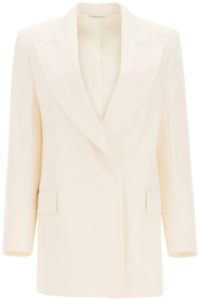 Shop Givenchy Wrap Reversible Jacket In White