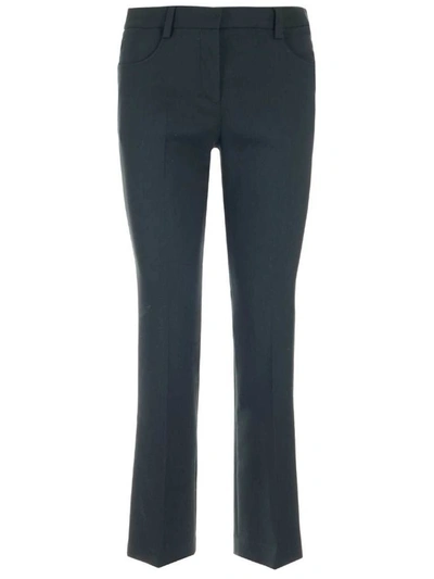 Shop See By Chloé Straight Fit Tailored Pants In Green
