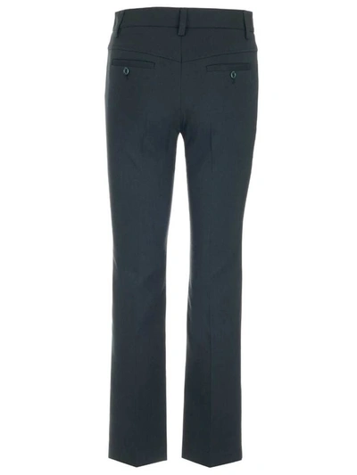 Shop See By Chloé Straight Fit Tailored Pants In Green