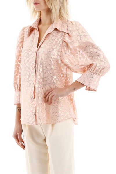 Shop Stella Mccartney Reese Shirt In Pink