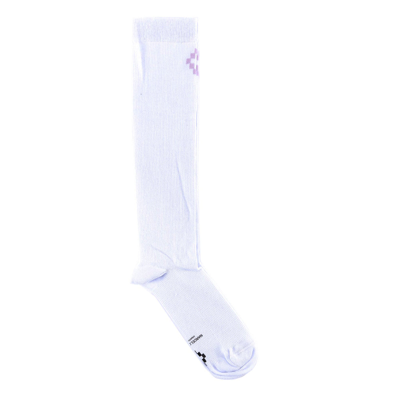 Shop Marcelo Burlon County Of Milan Socks In White