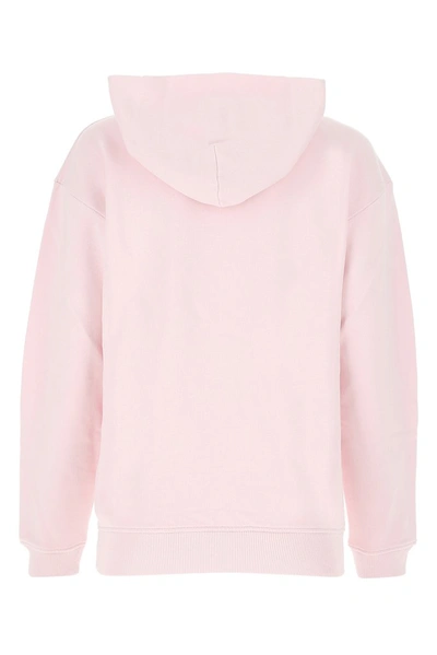 Shop Givenchy 3d Logo Printed Hoodie In Pink