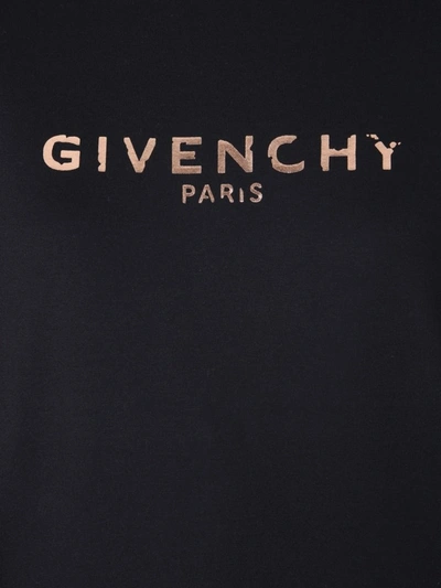 Shop Givenchy Logo Print T In Black