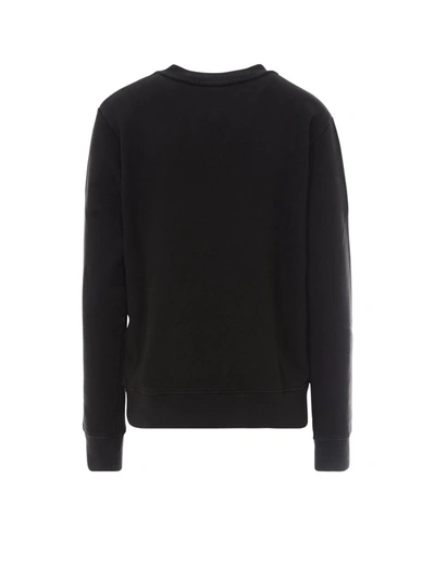 Shop Maison Margiela Crewneck Sweatshirt In Black