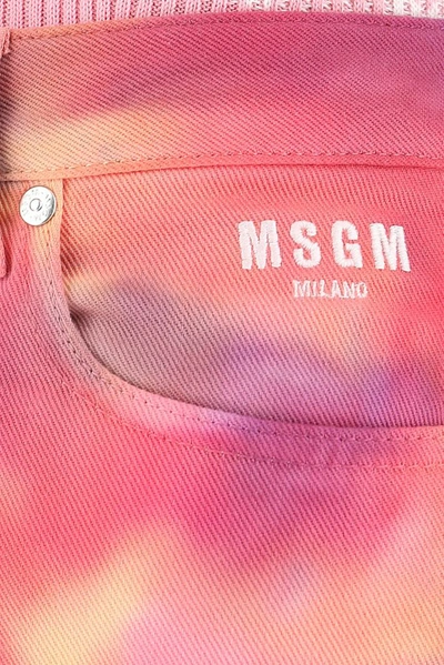 Shop Msgm Tie In Pink