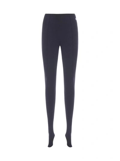 Shop Balenciaga Gym Wear Leggings In Black