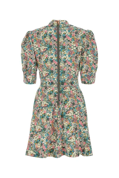 Shop See By Chloé Floral Meadow Motif Baby Doll Dress In Multi
