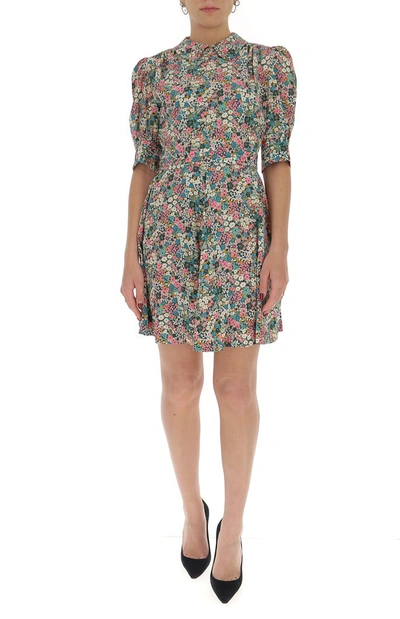 Shop See By Chloé Floral Meadow Motif Baby Doll Dress In Multi