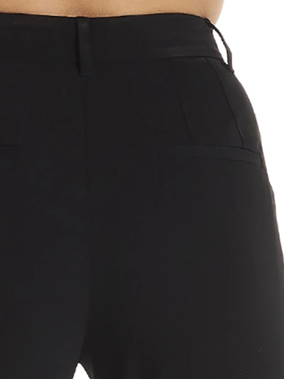 Shop Dolce & Gabbana High Waist Tailored Pants In Black