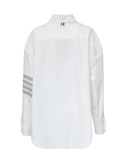 Shop Thom Browne 4 In White