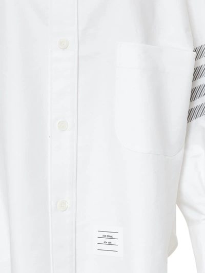 Shop Thom Browne 4 In White