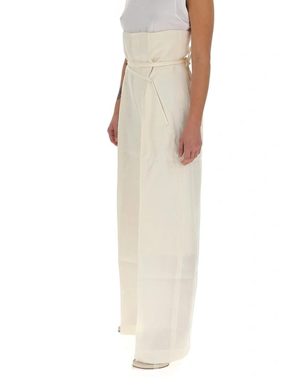 Shop Jacquemus Le Pantalon Novio Pants In Beige