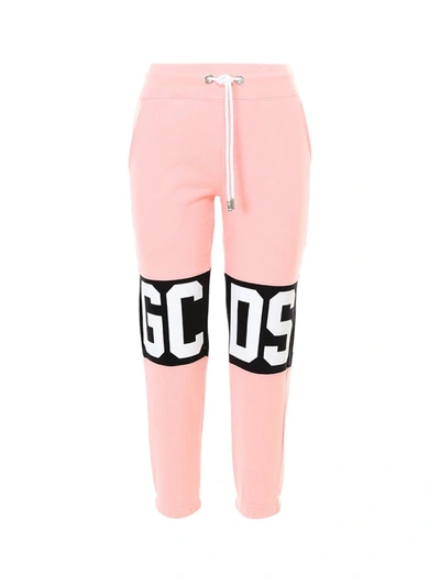 Shop Gcds Logo Sweatpants In Pink