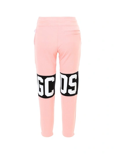 Shop Gcds Logo Sweatpants In Pink
