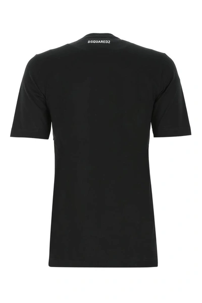 Shop Dsquared2 Embellished Icon T In Black