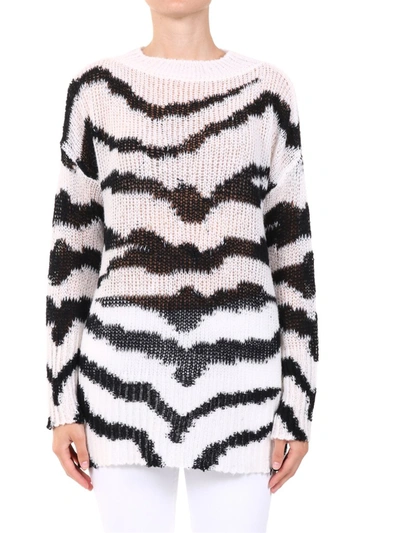 Shop Stella Mccartney Animal Intarsia Sweater In Multi